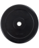Диск обрезиненный BB-202 d=26 мм, стальная втулка, черный, 10 кг