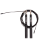Скакалка скоростная RP-301 металл, 3 м, с подшипниками и шарнирами, черный