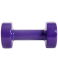 Гантель виниловая DB-101, 4 кг, фиолетовый