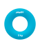 Эспандер кистевой ES-403 "Кольцо", диаметр 7 см, 5 кг, голубой