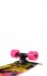 Лонгборд круизер PLAYSHION GIRL 28”x8“ (Black/Pink)
