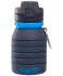 Бутылка для воды складная FB-100, с карабином, серый