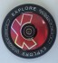 Колесо для трюкового самоката EXPLORE FLAT 110 (Черный/Красный)