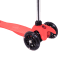 Самокат 3-колесный Zippy 2.0 3D 120/80 мм, красный