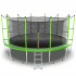 EVO JUMP Internal 16ft (Green) Батут с внутренней сеткой и лестницей, диаметр 16ft (зеленый)