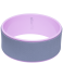 УЦЕНКА Колесо для йоги YW-101, 32 см, серо-розовое