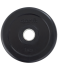 Диск обрезиненный BB-202 d=26 мм, стальная втулка, черный, 1 кг